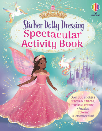 Sticker Dolly Dressing Spectacular Activity Book (STICKER DOLLY DRESSING ®) book cover by Emily Bone
