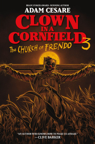 The Church of Frendo (Clown in a Cornfield #3) book cover by Adam Cesare