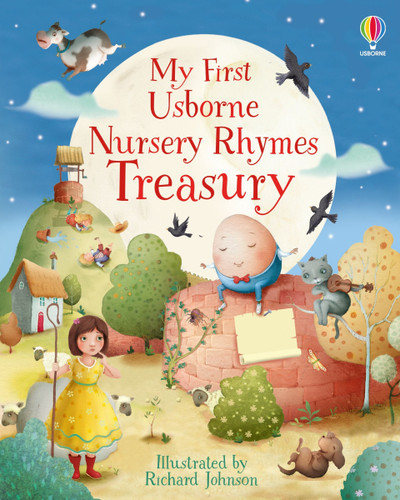 My First Usborne Nursery Rhymes Treasury (Nursery Rhymes) book cover by Felicity Brooks
