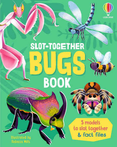 Slot-Together Bugs Book (Slot-Together) book cover by Abigail Wheatley