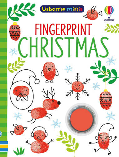 Fingerprint Christmas (Usborne Minis) book cover by Sam Smith