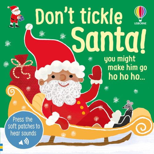 Don't Tickle Santa! (DON'T TICKLE Touchy Feely Sound Books #23) book cover by Sam Taplin