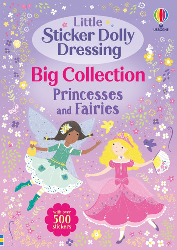 Little Sticker Dolly Dressing Big Collection: Princesses and Fairies (Little Sticker Dolly Dressing) book cover by Fiona Watt
