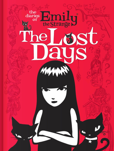 The Diaries of Emily the Strange: The Lost Days (Emily the Strange #1) book cover by Rob Reger, Jessica Gruner