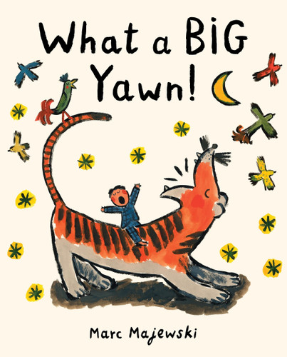 What a BIG Yawn! book cover by Marc Majewski