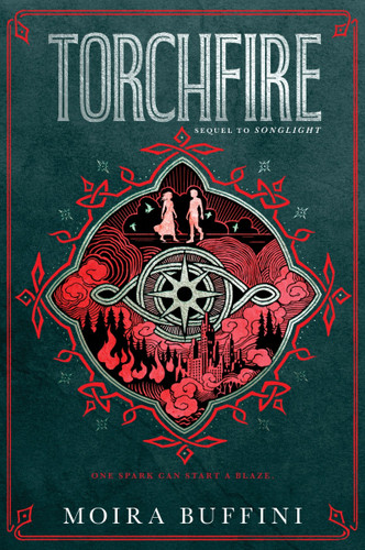 Torchfire book cover by Moira Buffini