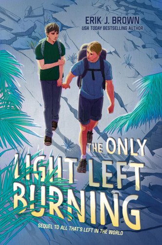 The Only Light Left Burning book cover by Erik J. Brown