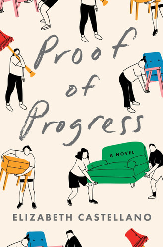 Proof of Progress: A Novel book cover by Elizabeth Castellano