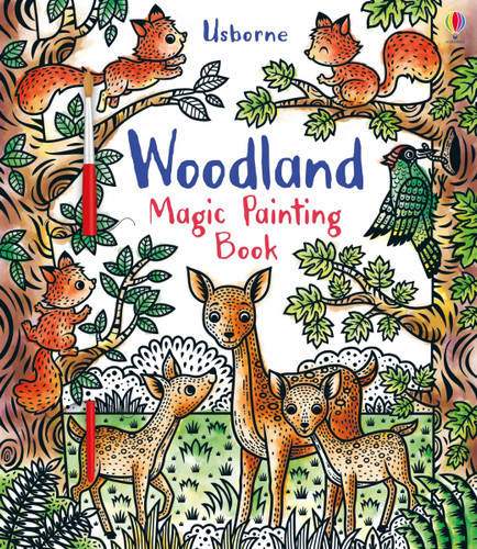 Woodland Magic Painting Book (Magic Painting Books) book cover by Brenda Cole