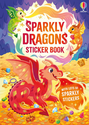 Sparkly Dragons Sticker Book (Sparkly Sticker Books) book cover by Alice Beecham