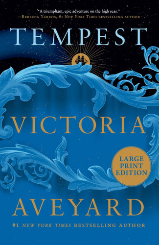 Tempest: A Novel (Large Print) book cover by Victoria Aveyard