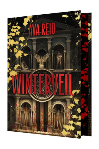 Winterveil Deluxe Limited Edition book cover by Ava Reid