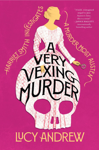 A Very Vexing Murder: Harriet Smith Investigates book cover by Lucy Andrew