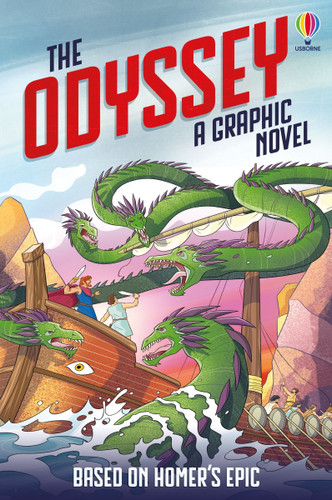 The Odyssey (Usborne Graphic Novels) book cover by Russell Punter