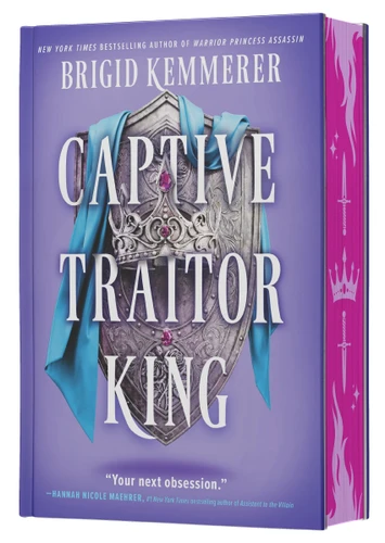 Captive Traitor King (Deluxe Limited Edition): A Novel (Braided Fate #2) book cover by Brigid Kemmerer
