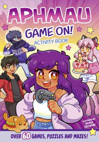 Aphmau: Game On!: Activity Book with Over 60 Games, Puzzles and Mazes book cover by Aphmau