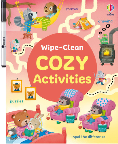 Wipe-Clean Cozy Activities (Wipe-clean Activities) book cover by Kirsteen Robson