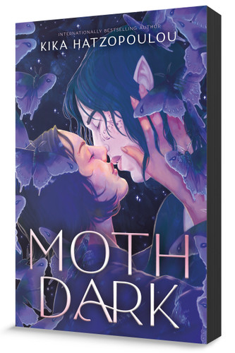Moth Dark book cover by Kika Hatzopoulou