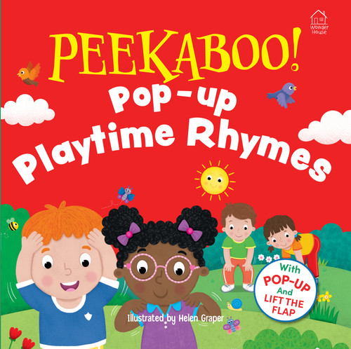 Peekaboo! Pop-Up Playtime Rhymes book cover by Wonder House Books