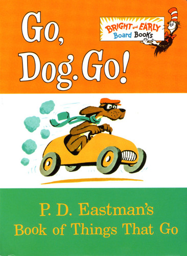Go, Dog. Go! (Bright & Early Board Books) book cover by P.D. Eastman