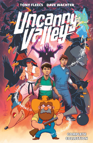 Uncanny Valley Complete Collection (Uncanny Valley) book cover by Tony Fleecs