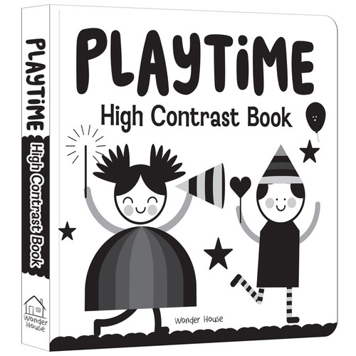 Playtime - High Contrast Book book cover by Wonder House Books