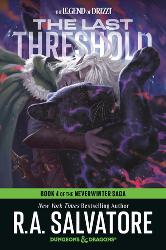The Last Threshold: Dungeons & Dragons: Book 4 of The Neverwinter Saga (The Legend of Drizzt) book cover by R.A. Salvatore
