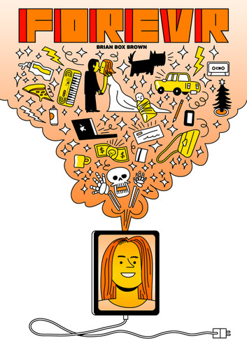 Forevr book cover by Brian Brown
