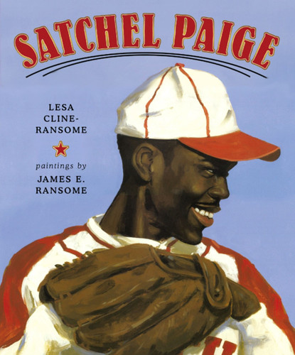 Satchel Paige book cover by Lesa Cline-Ransome