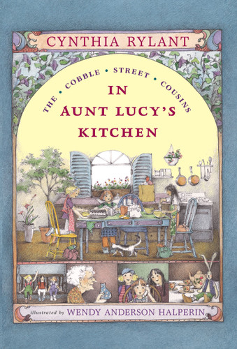 In Aunt Lucy's Kitchen (Cobble Street Cousins) book cover by Cynthia Rylant