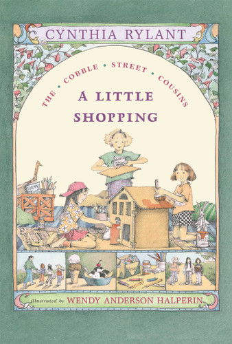 A Little Shopping (Cobble Street Cousins) book cover by Cynthia Rylant