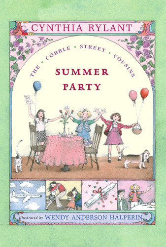 Summer Party (Cobble Street Cousins) book cover by Cynthia Rylant