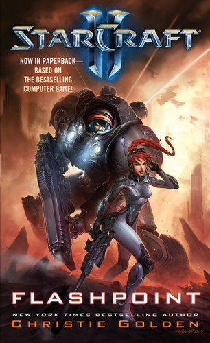 Starcraft II: Flashpoint (Starcraft) book cover by Christie Golden