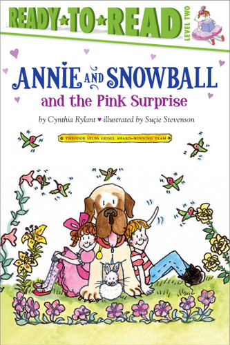 Annie and Snowball and the Pink Surprise: Ready-to-Read Level 2 (Annie and Snowball) book cover by Cynthia Rylant