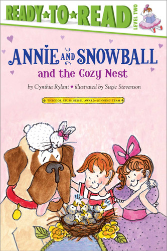 Annie and Snowball and the Cozy Nest: Ready-to-Read Level 2 (Annie and Snowball) book cover by Cynthia Rylant