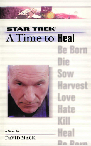 A Star Trek: The Next Generation: Time #8: A Time to Heal (Star Trek: The Next Generation) book cover by David Mack