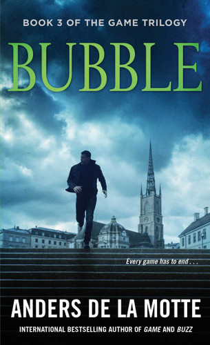 Bubble book cover by Anders de la Motte