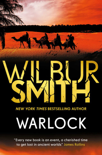 Warlock (The Egyptian Series) book cover by Wilbur Smith