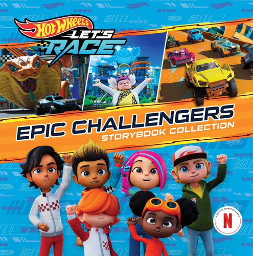 Hot Wheels Let's Race: Epic Challengers Storybook Collection book cover by Mattel