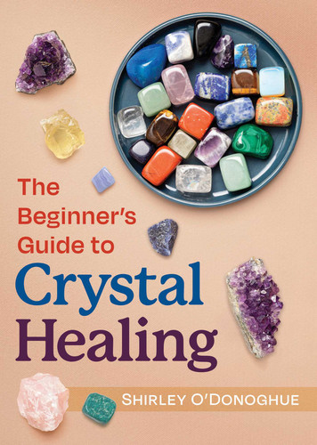 The Beginner's Guide to Crystal Healing book cover by Shirley O'Donoghue