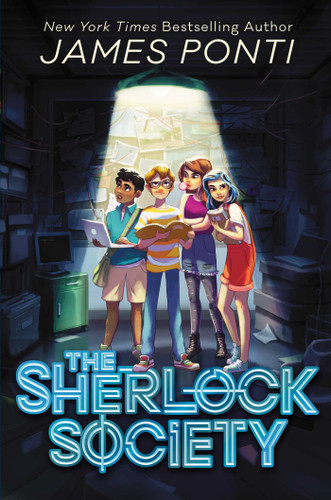 The Sherlock Society (The Sherlock Society) book cover by James Ponti
