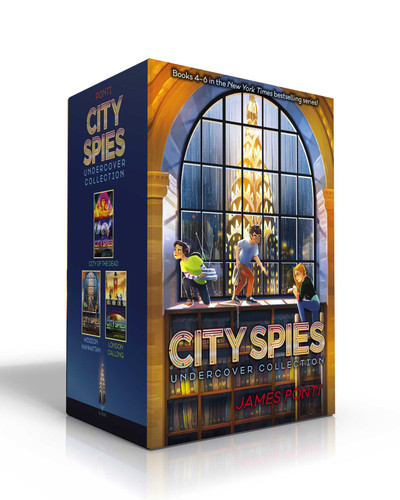 City Spies Undercover Collection (Boxed Set): City of the Dead; Mission Manhattan; London Calling (City Spies) book cover by James Ponti