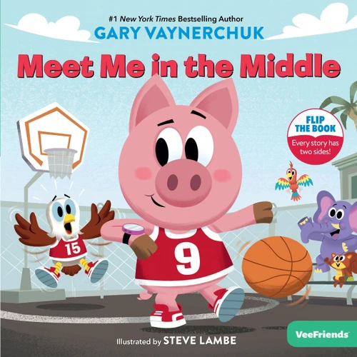Meet Me in the Middle: A VeeFriends Book book cover by Gary Vaynerchuk