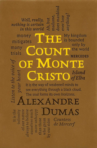 The Count of Monte Cristo (Word Cloud Classics) book cover by Alexandre Dumas