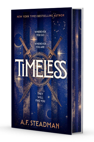 TimeLess (Timeless) book cover by A.F. Steadman