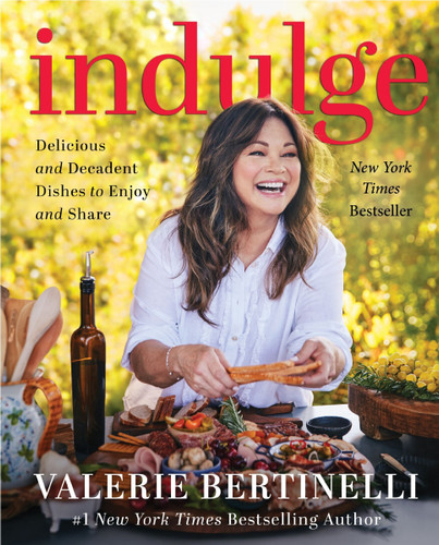 Indulge: Delicious and Decadent Dishes to Enjoy and Share book cover by Valerie Bertinelli