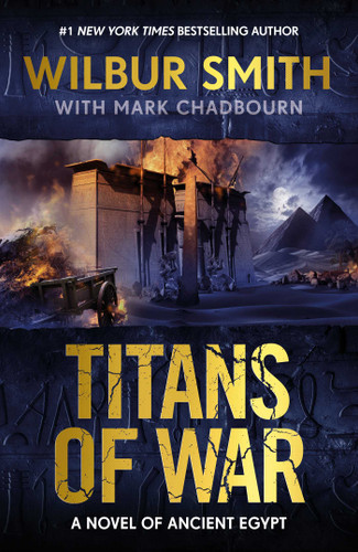Titans of War (The Egyptian Series) book cover by Wilbur Smith