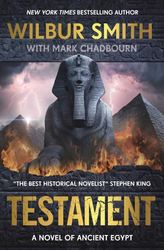 Testament (The Egyptian Series) book cover by Wilbur Smith
