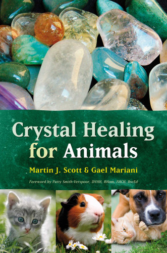 Crystal Healing for Animals book cover by Martin Scott, Gael Mariani