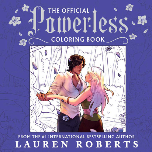 The Official Powerless Coloring Book (The Powerless Trilogy) book cover by Lauren Roberts
